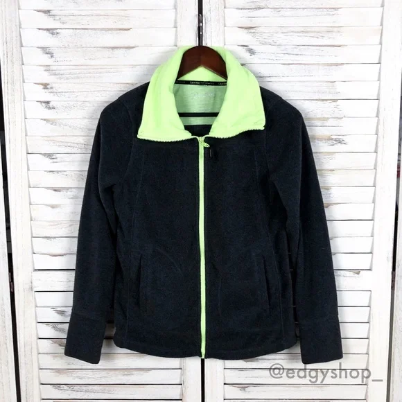 Calvin Klein | Performance Logo Fleece Jacket - Picture 1 of 7